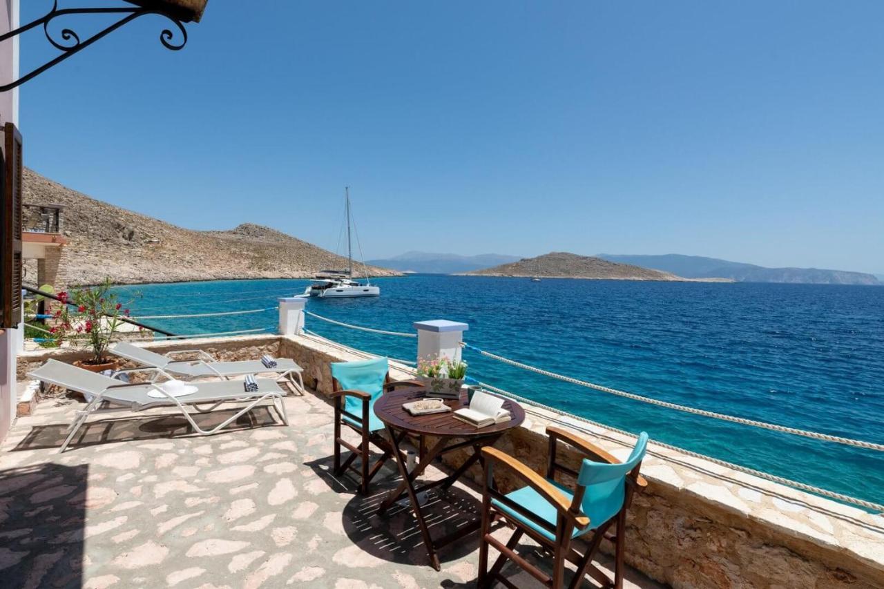 Villa Leleka Chalki Town Dış mekan fotoğraf