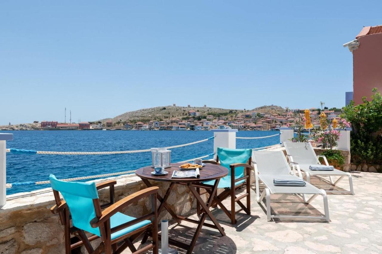 Villa Leleka Chalki Town Dış mekan fotoğraf
