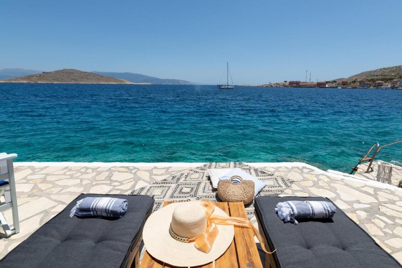 Villa Leleka Chalki Town Dış mekan fotoğraf