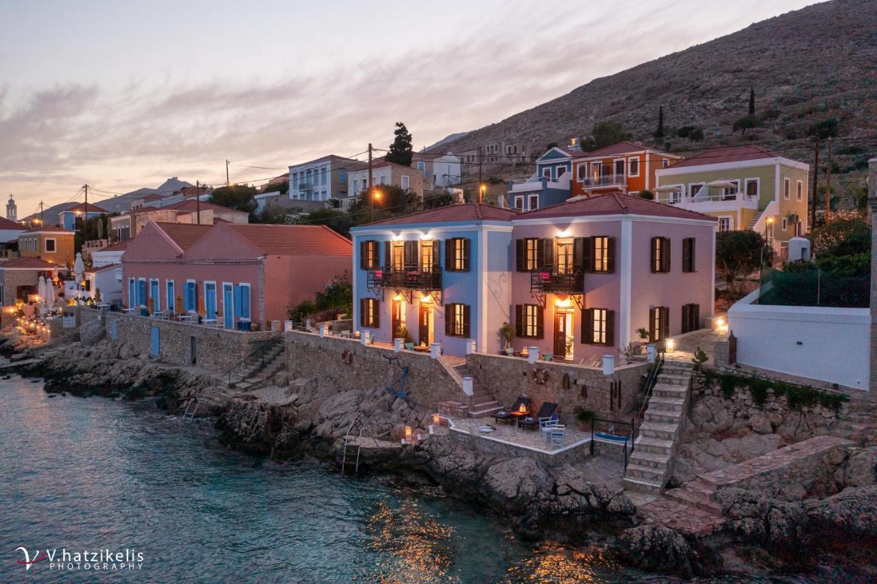 Villa Leleka Chalki Town Dış mekan fotoğraf